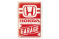 Preview: Blechschild Honda Garage